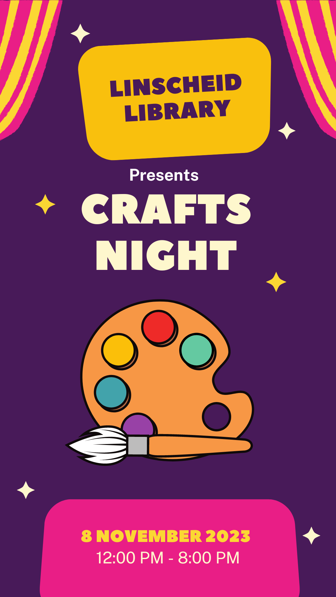 linscheid-library-crafts-night-east-central-university